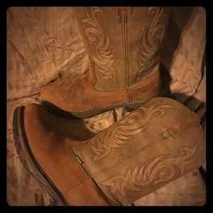 Laredo waterproof work cowboy boots